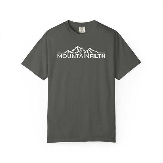 Mountain Filth Graphic T-Shirt — 'Find Your Filth' Outdoor Adventure Tee