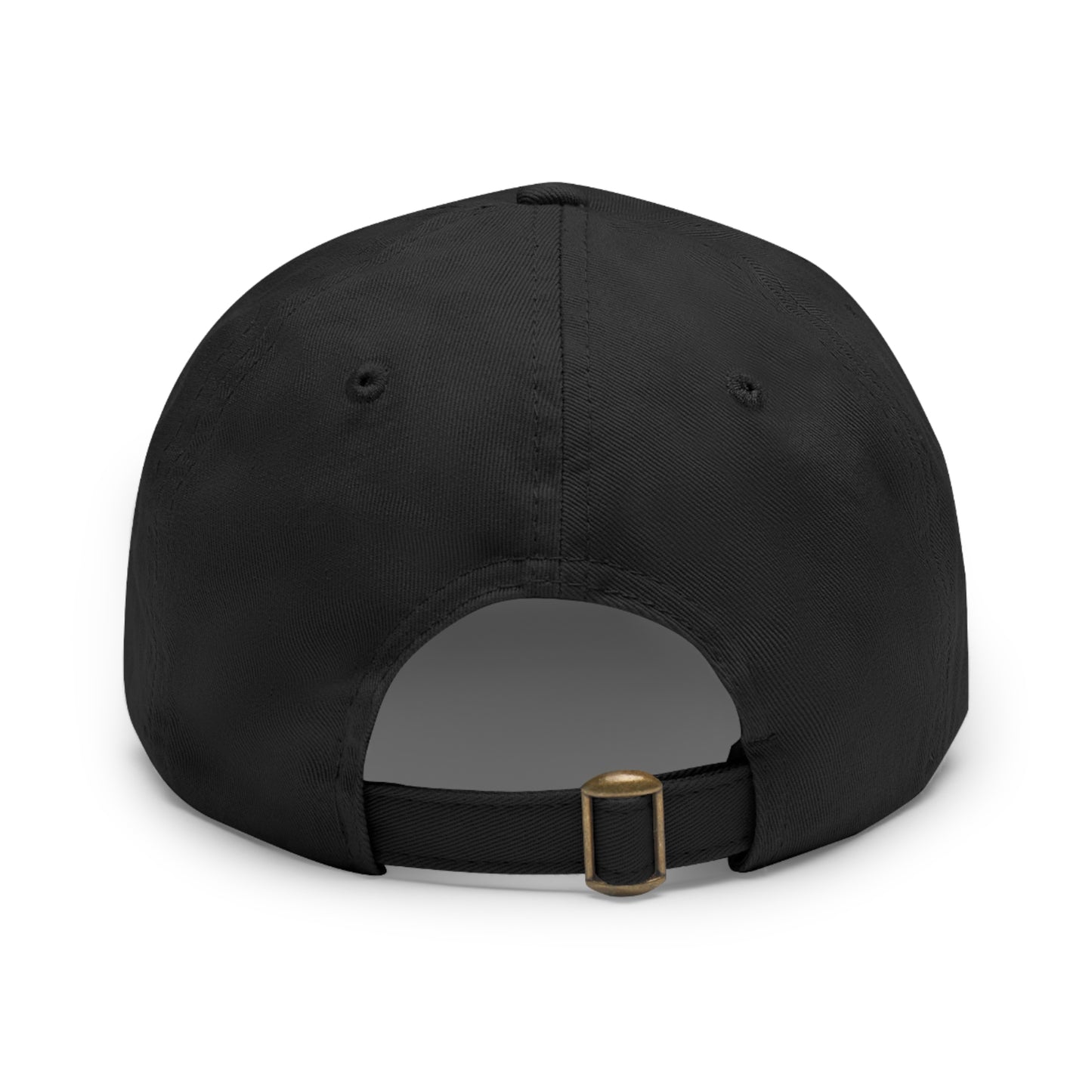 Leather Patch Dad Hat — Mountain Filth Outdoor Baseball Cap